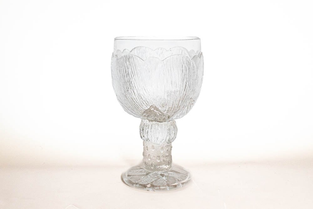 Nuutajarvi Pioni Oiva Toikka ワイングラス(大)