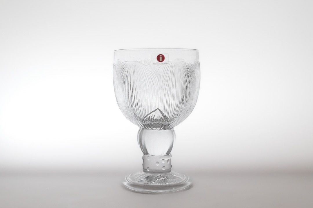 Nuutajarvi Pioni Oiva Toikka ワイングラス