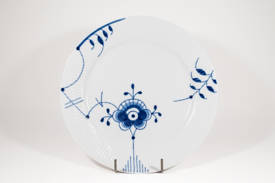 ROYAL COPENHAGEN ブルーフルーテッド メガ プレート