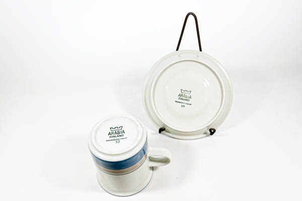 ARABIA/アラビア Uhtua/ウ－トゥア カップ＆ソーサー 北欧家具