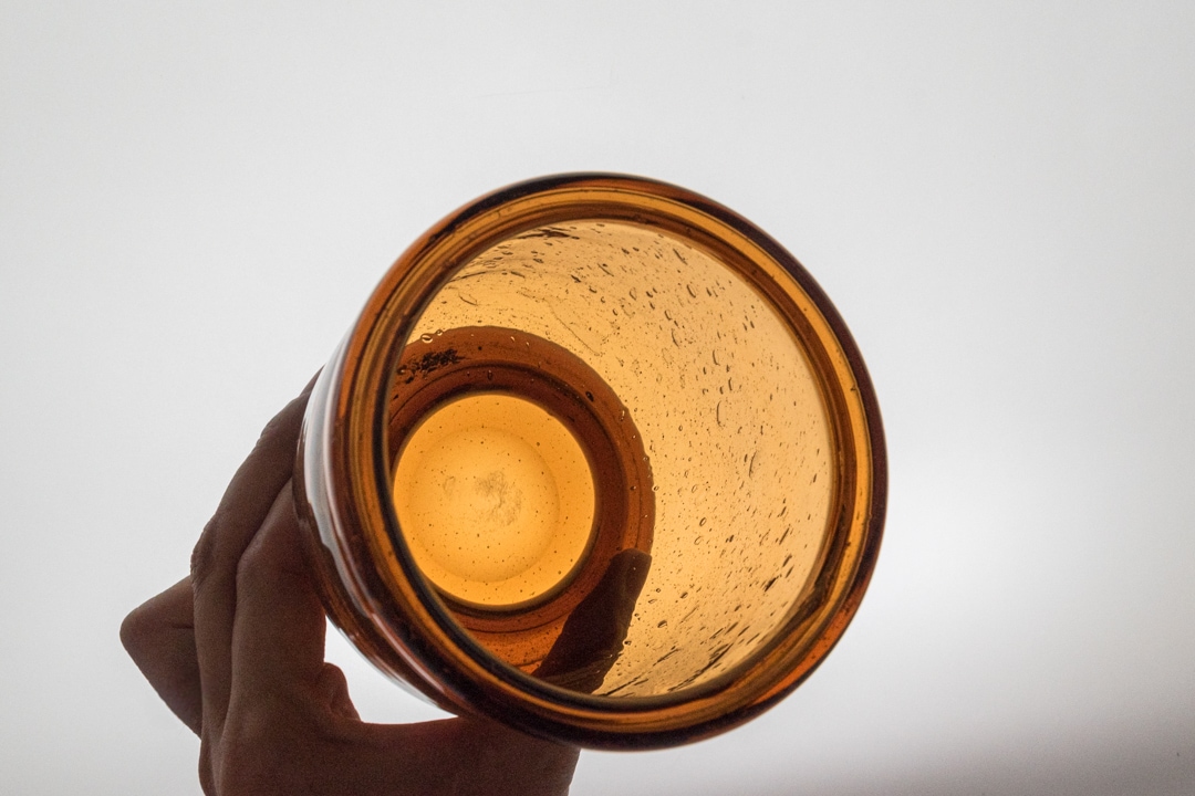 ご予約品 Nuutajarvi Kaj Franck Sargasso ブラウン ARABIA,Nuutajarvi /Kaj Franck Sargasso N.420,903/ Vase