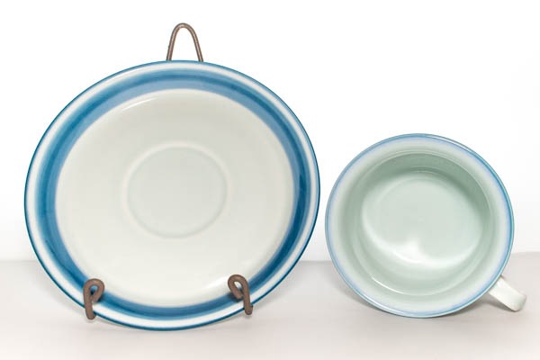 2枚 デンマーク製 Desiree Mistelten 18cm 希少品 DESIREE Mistelten カップ＆ソーサー 北欧家具talo tool & tool