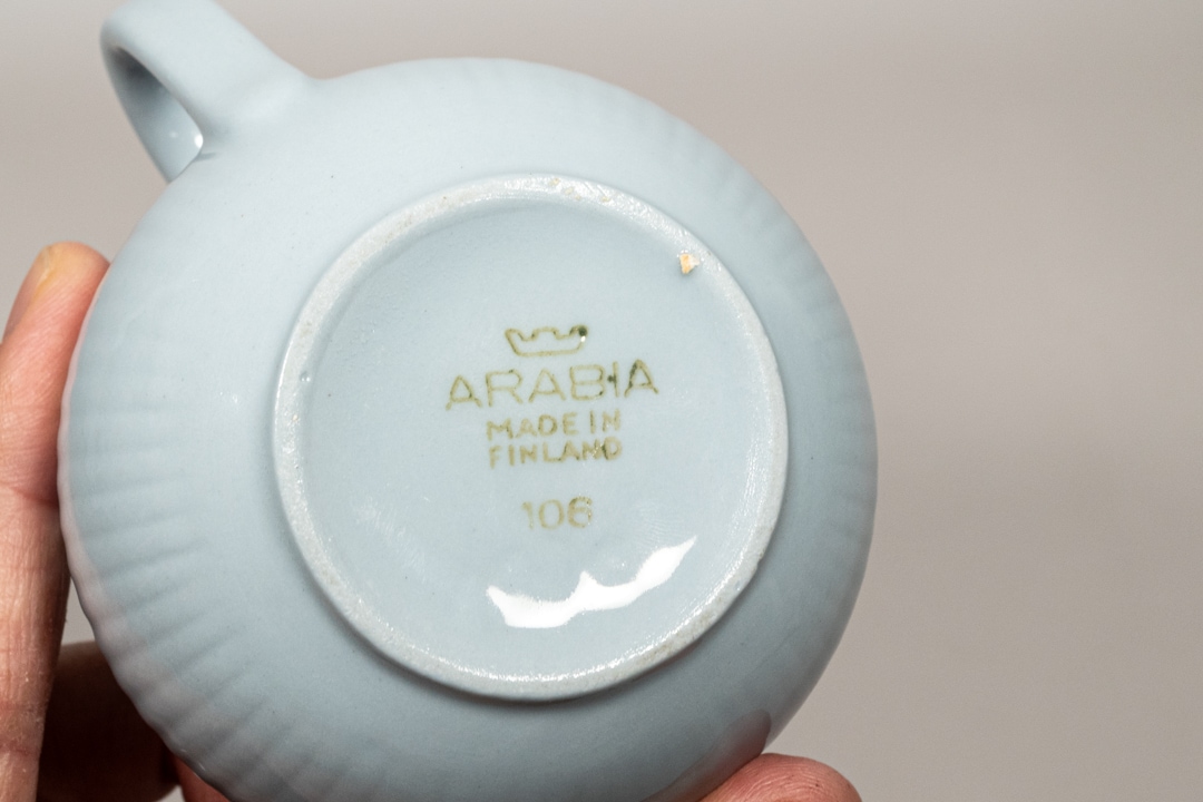 ARABIA Sointu Kaj Franck ミルクピッチャー 北欧家具talo tool&tool