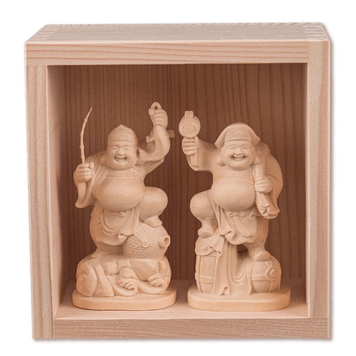 乾杯♪恵比寿大黒天（小） 信州の古刹「定額山壽量院」にて祈祷開眼