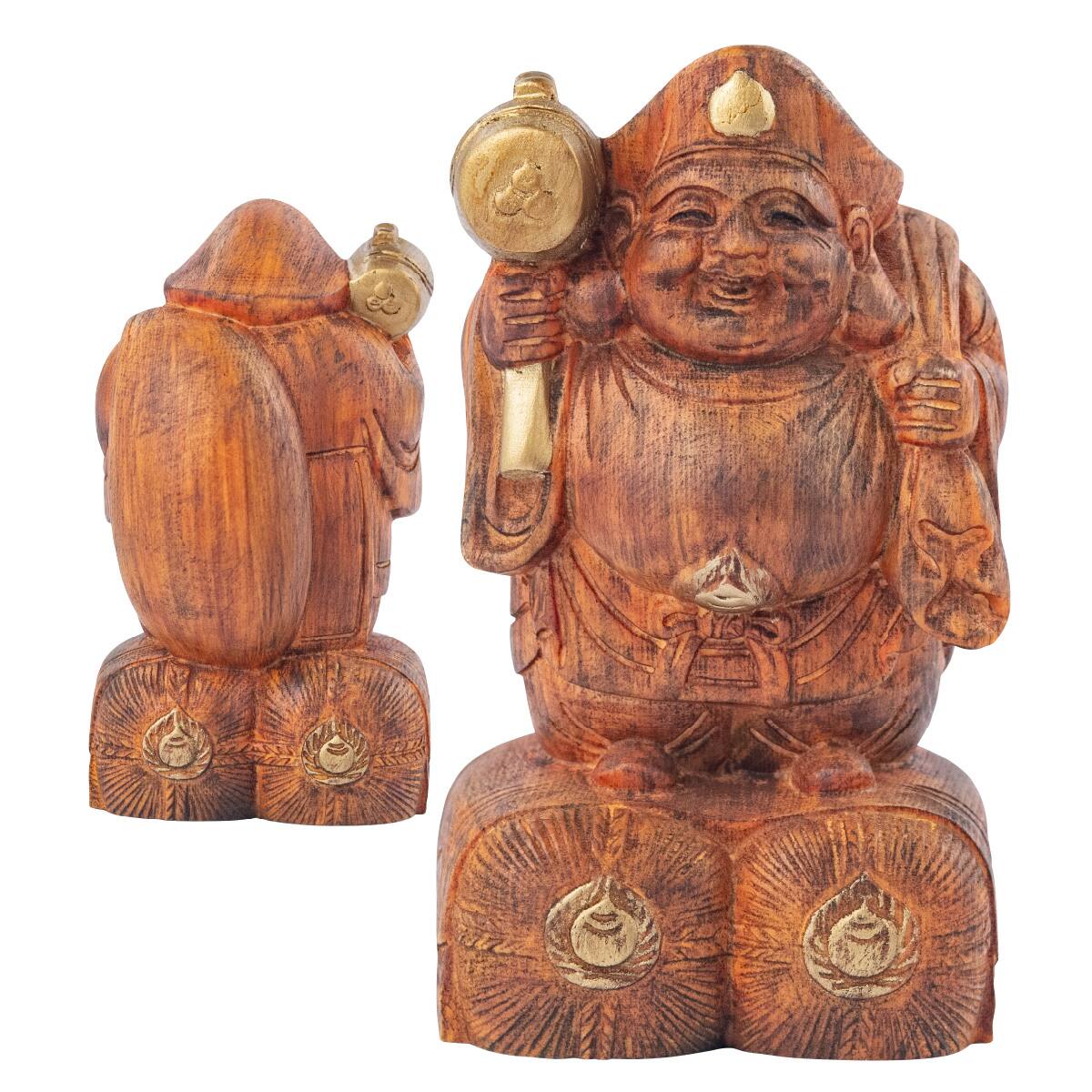 大黒天　骨董品　開運　縁起物 大黒天 骨董品 開運 縁起物
