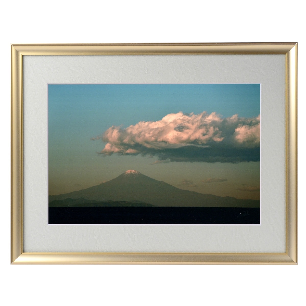 ○開運 龍神 富士龍 【霊峰富士&五本爪皇帝龍】ブロンズ製（真鍮製