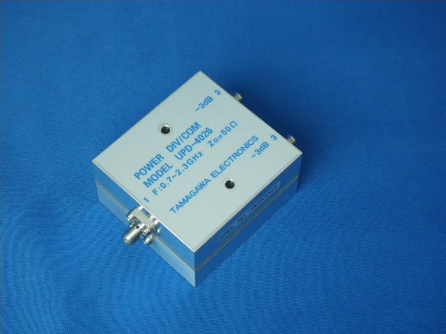 多摩川電子UPD-4026 分配器 0.7-2.3GHz UPD4026（2分配器）