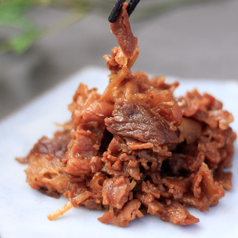 【減塩】<br>牛肉しょうが煮 70g（薄味 惣菜） 白佃煮