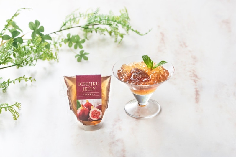 【スイーツ】<br>いちじくゼリー70ｇ 単品 ※包装不可