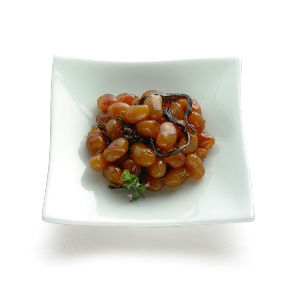 新橋玉木屋【公式通販】【煮豆】<br>こぶ豆 55g 2袋入（国産大豆 昆布