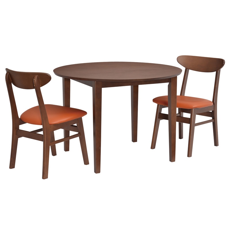 【ブルック】 ダイニングチェア 2脚組 完成品 [2脚セット]