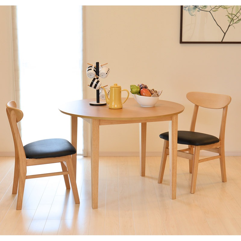 【ブルック】 ダイニングチェア 2脚組 完成品 [2脚セット]