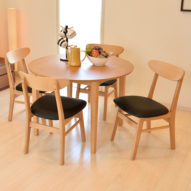 【ブルック】 ダイニングチェア 2脚組 完成品 [2脚セット]