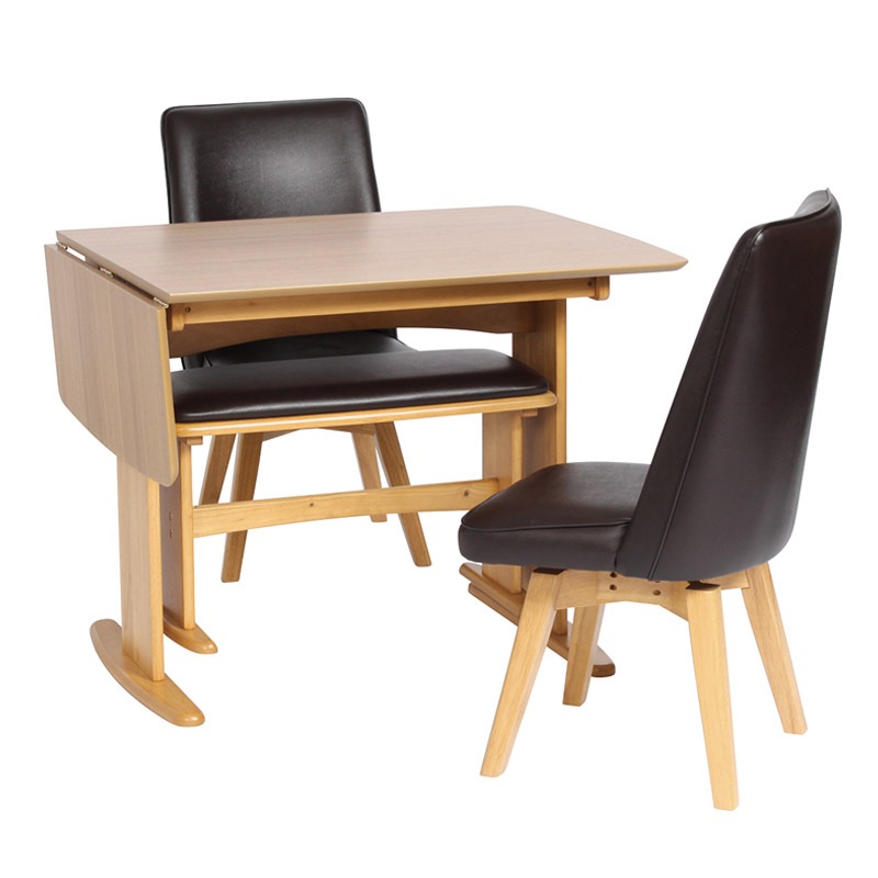 【バター】 ダイニングテーブル 4人掛け 伸長式テーブル [テーブル単品]