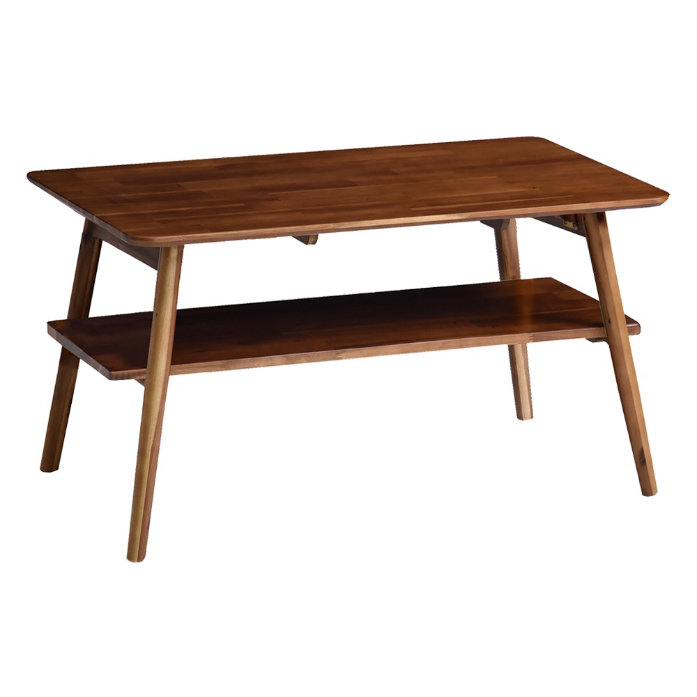 【リーサ】 センターテーブル 折りたたみテーブル リーサ アカシア 幅105cm 幅90cm 完成品