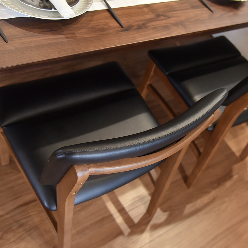 【ブライト】 ダイニングチェア 2脚組 完成品 [2脚セット]