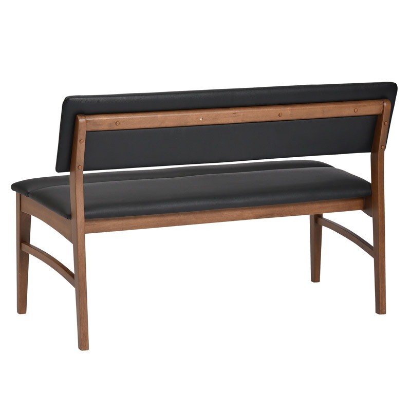 【ブライト】 ダイニングベンチ 幅114cm 2人掛け 完成品 [ベンチ単品]