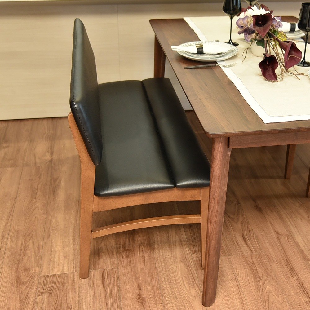 【ブライト】 ダイニングベンチ 幅114cm 2人掛け 完成品 [ベンチ単品]