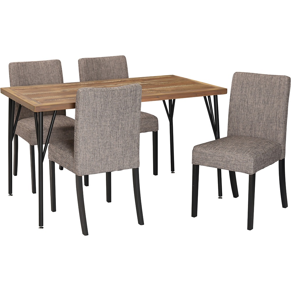 【ゲンブ】 ダイニングチェア 2脚組 完成品 [2脚セット]