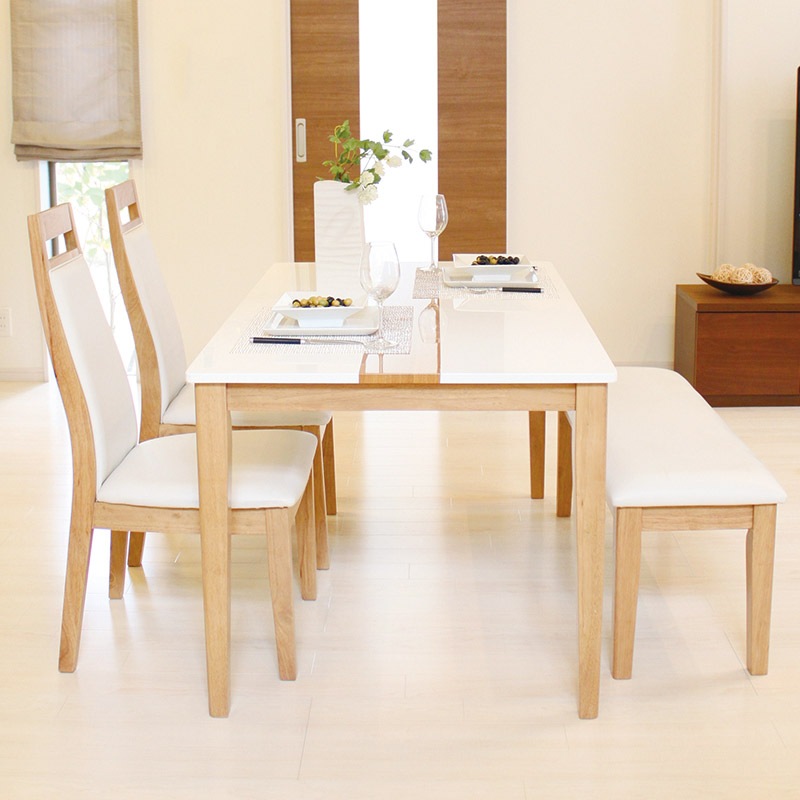 【ミルキーウェイ】 ダイニングチェア 2脚組 完成品 ハイバックチェア [2脚セット]