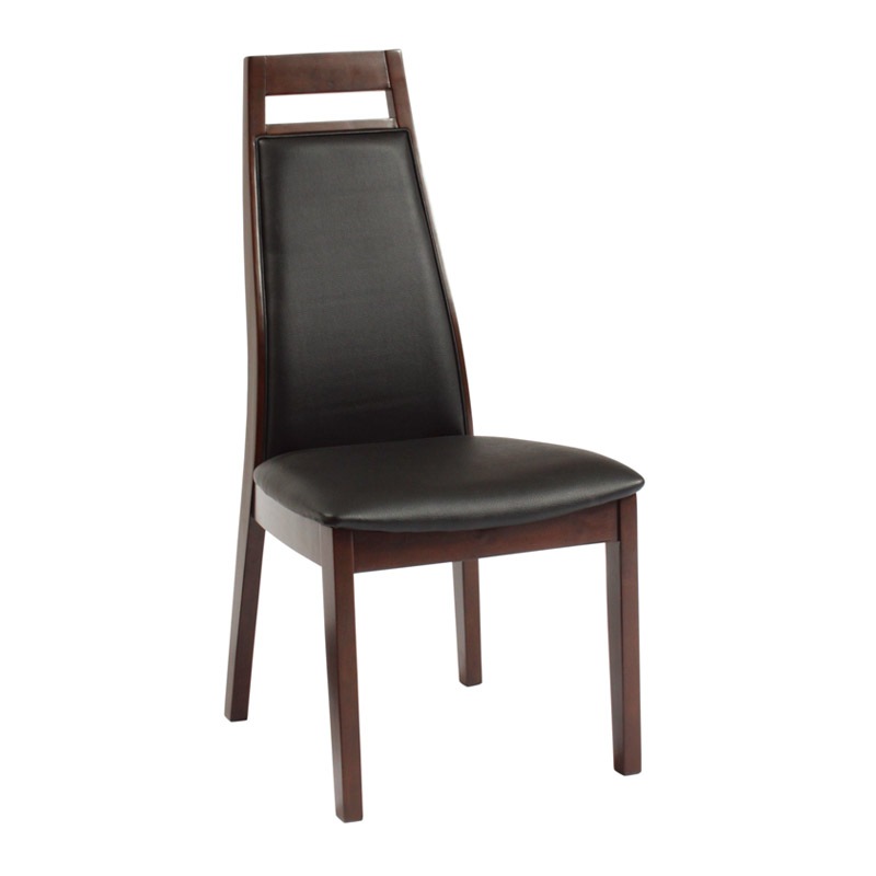 【ミルキーウェイ】 ダイニングチェア 2脚組 完成品 ハイバックチェア [2脚セット]