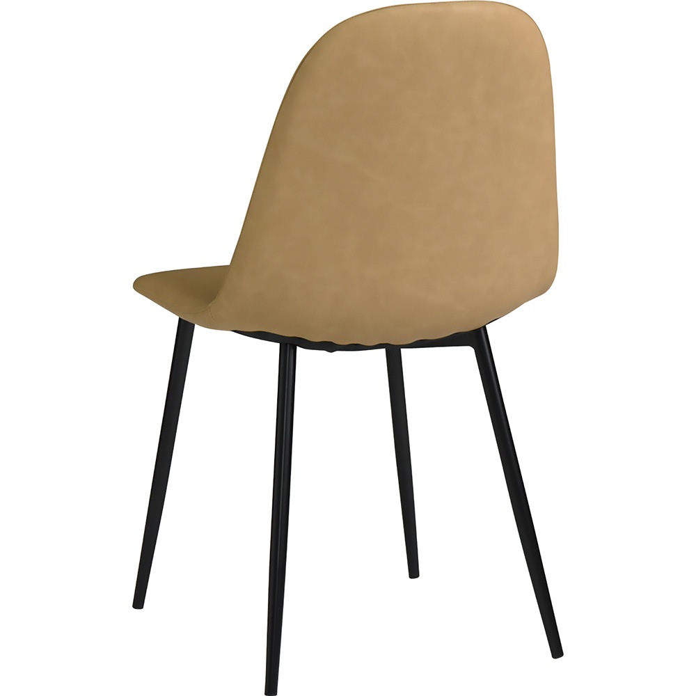 【モモン】 ダイニングチェア 2脚組