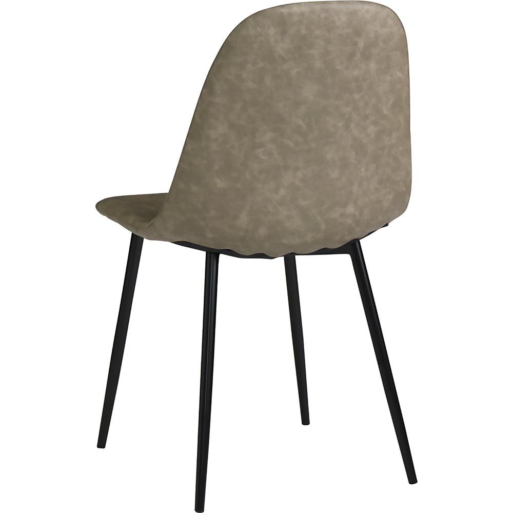 【モモン】 ダイニングチェア 2脚組