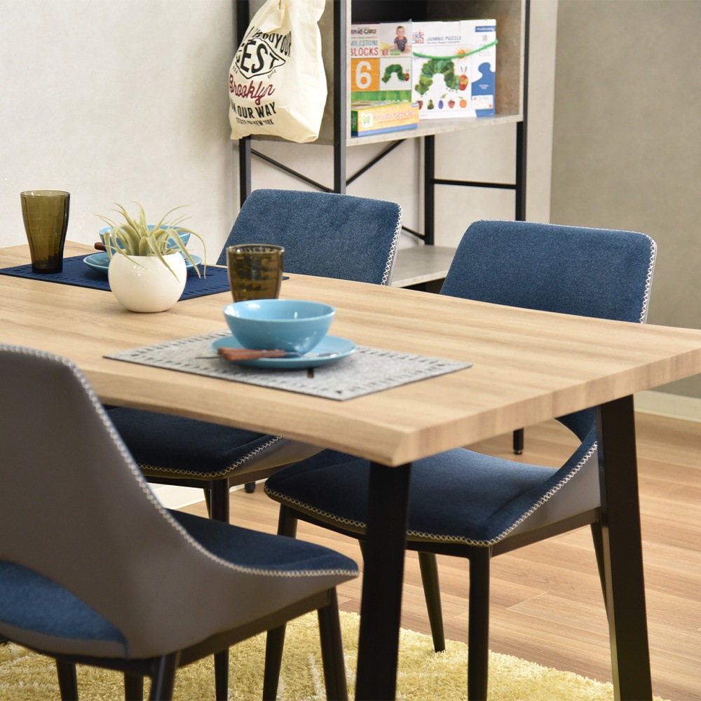 【メロン】 ダイニングチェア 2脚組