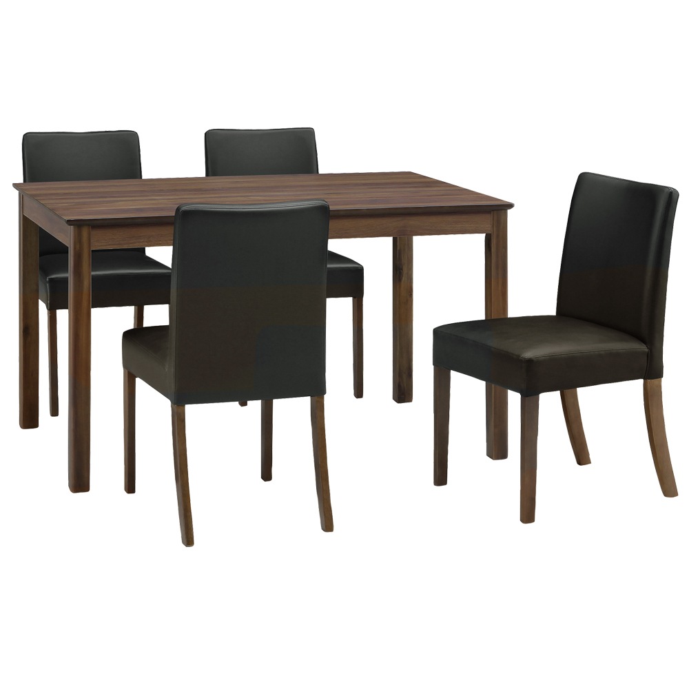 【マイキー】 ダイニングテーブルセット 4人掛け 幅120cm [5点セット]