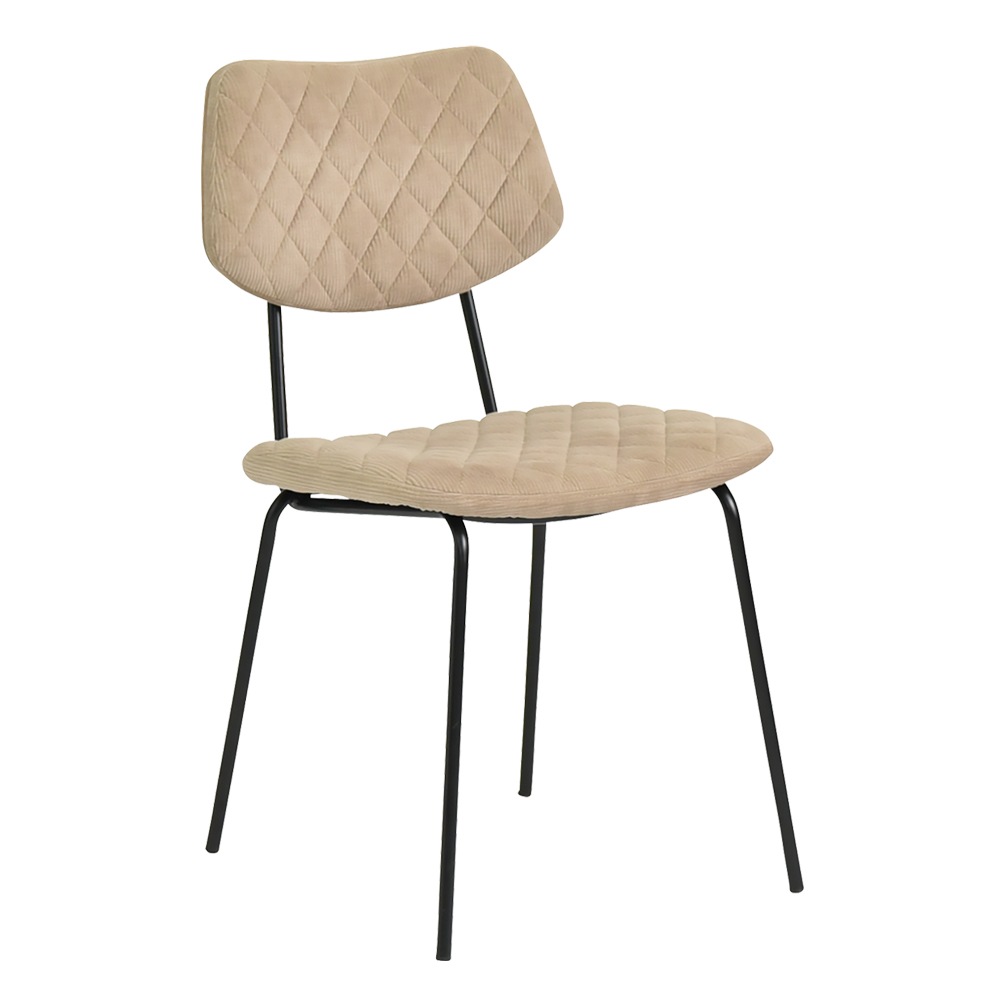 【モトラッド】 ダイニングチェア デザインチェア イームズチェア コーデュロイ [2脚セット]