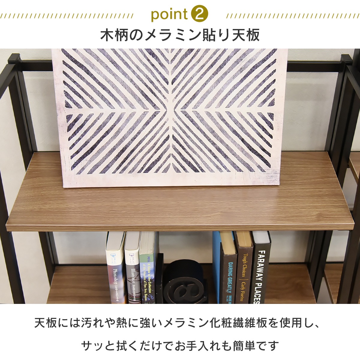 【ギミック】 折りたたみラック 3段 シェルフ 棚 収納