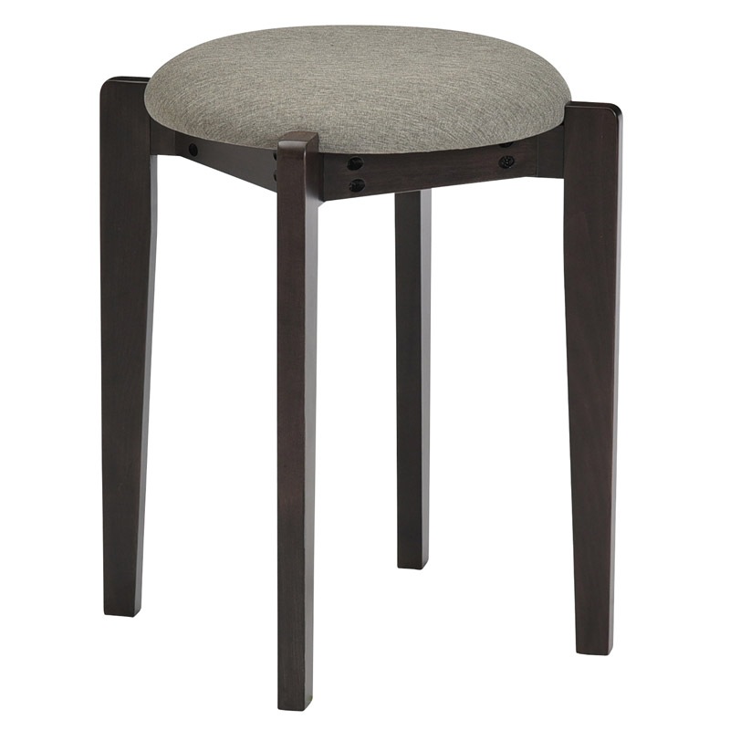 【シェル】 木製スツール スタッキングスツール 完成品