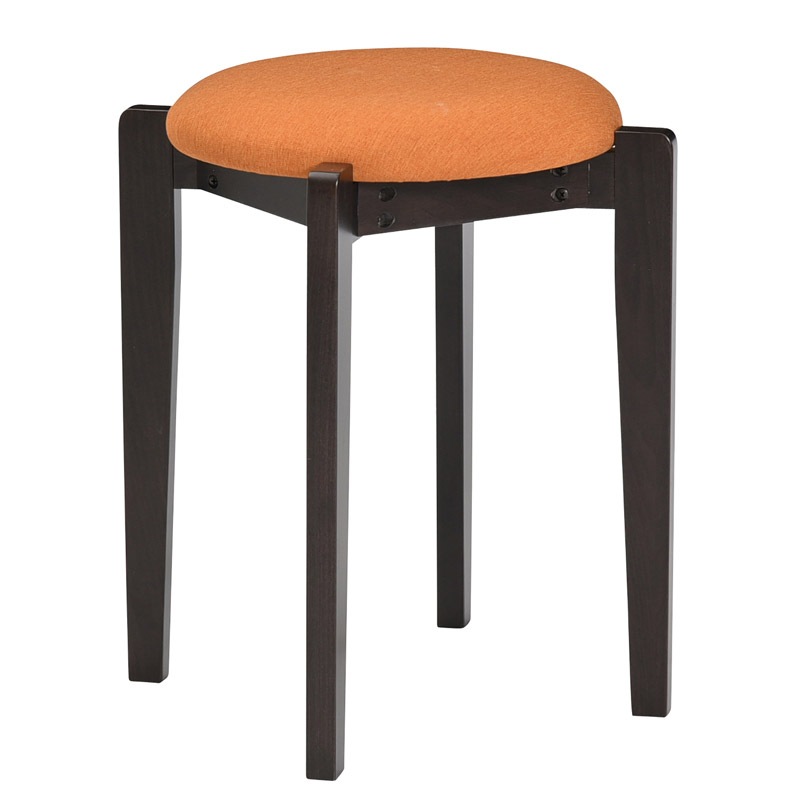 【シェル】 木製スツール スタッキングスツール 完成品