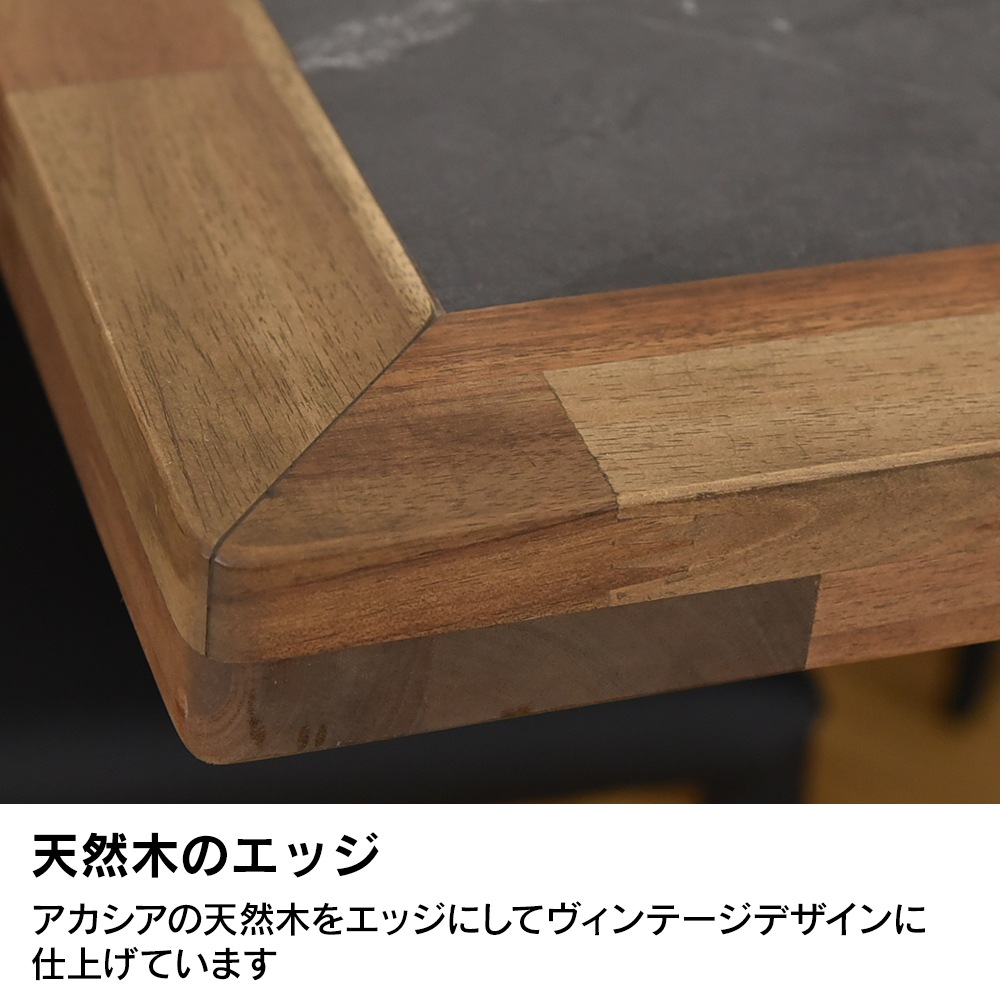 【TF-150】 ダイニングテーブル 幅150cm 4人掛け スチール脚