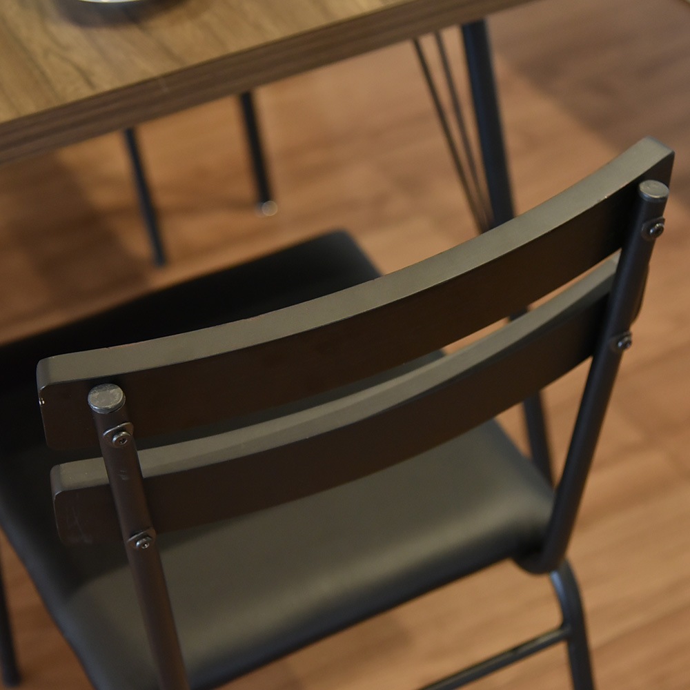 【ダイヤ】 ダイニングチェア 2脚組 完成品 [2脚セット]