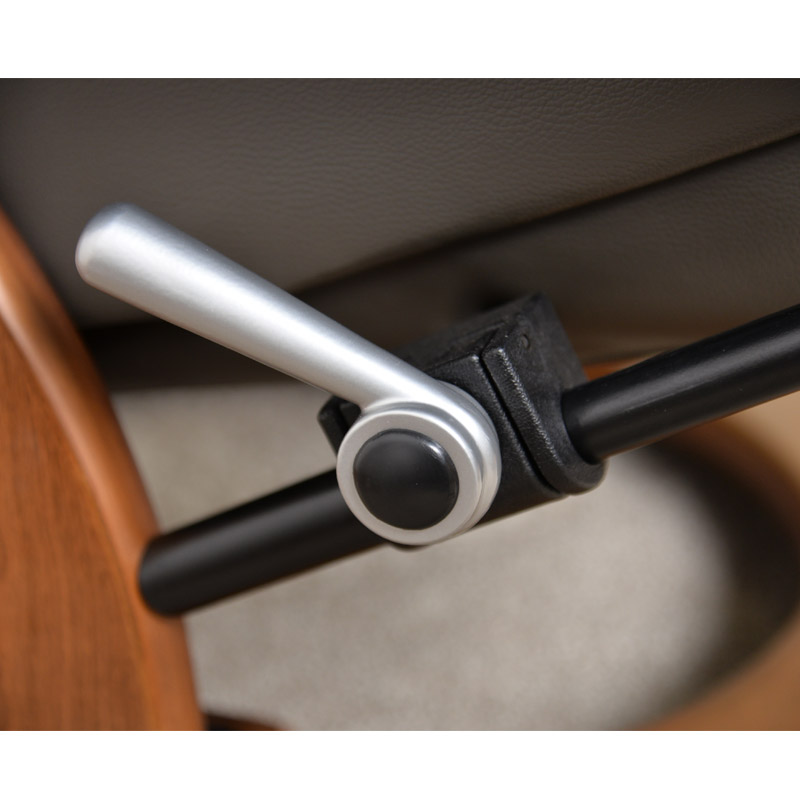 【ガルネ】 パーソナルチェア リクライニングチェア 1P 1人掛け オットマン 本革 360度回転