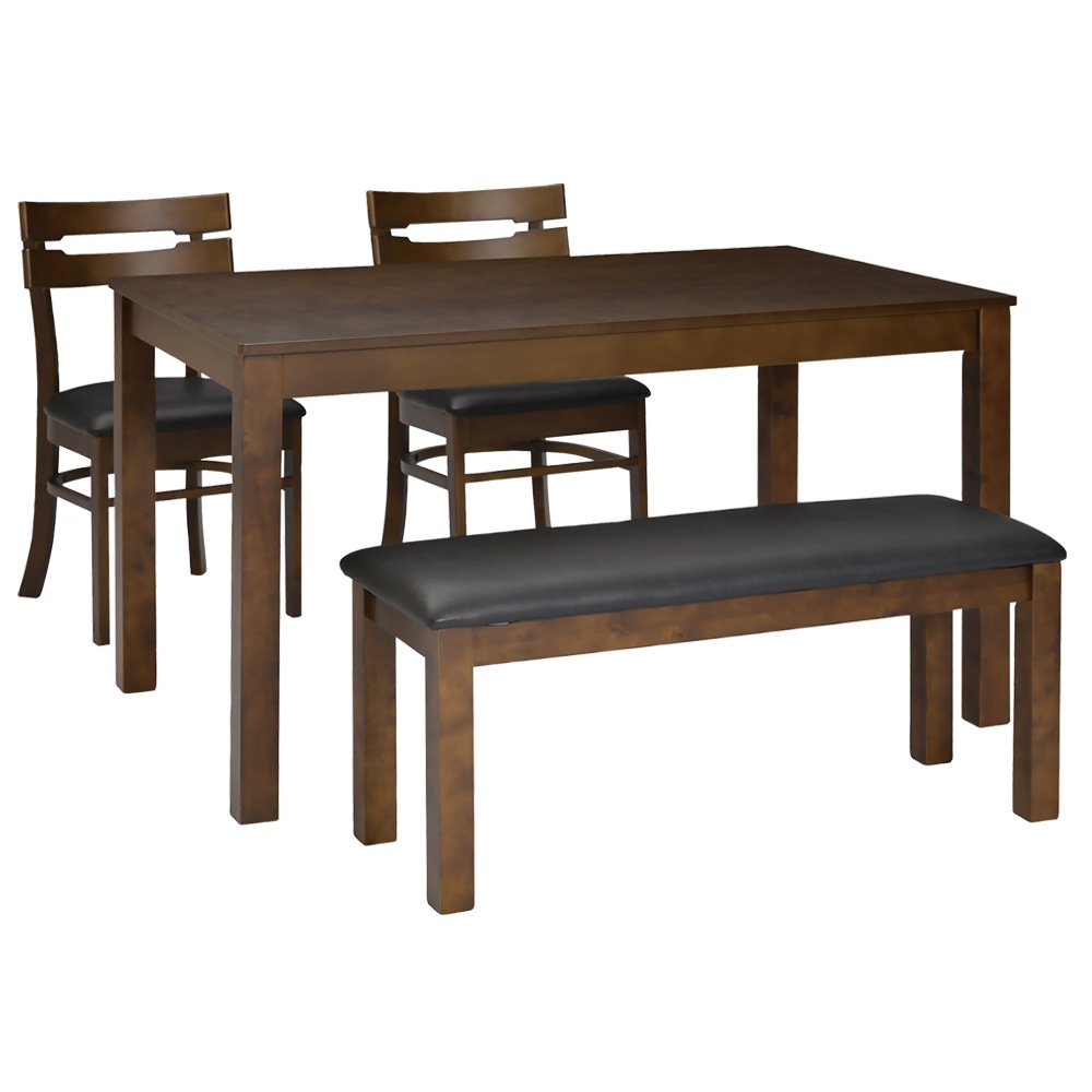 【ボーア】 ダイニングテーブルセット 幅125cm 4人掛け [4点セット]