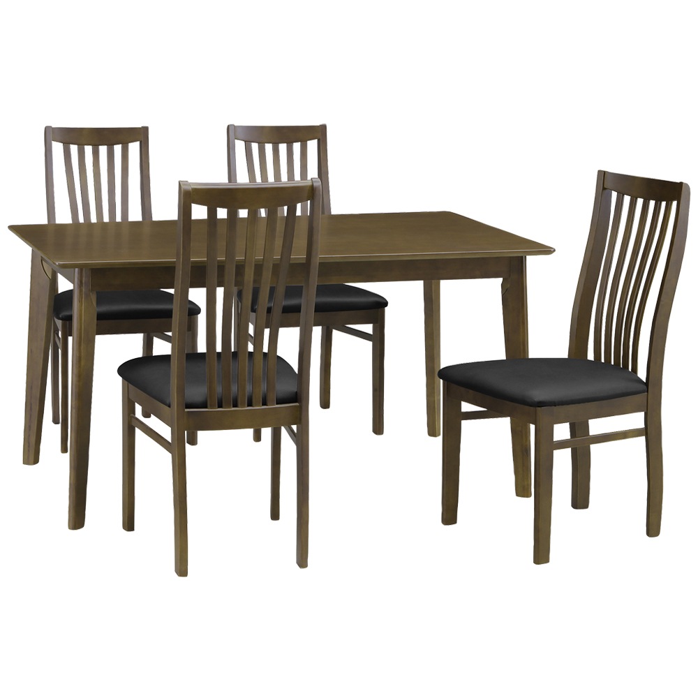 【サンズ】 ダイニングテーブルセット 幅135cm 4人掛け [5点セット]