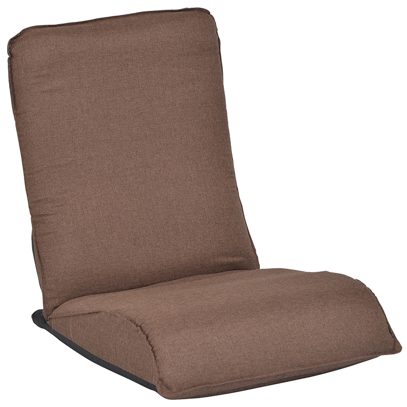 【グロウ】 座椅子 フロアチェア リクライニング座椅子 撥水 日本製