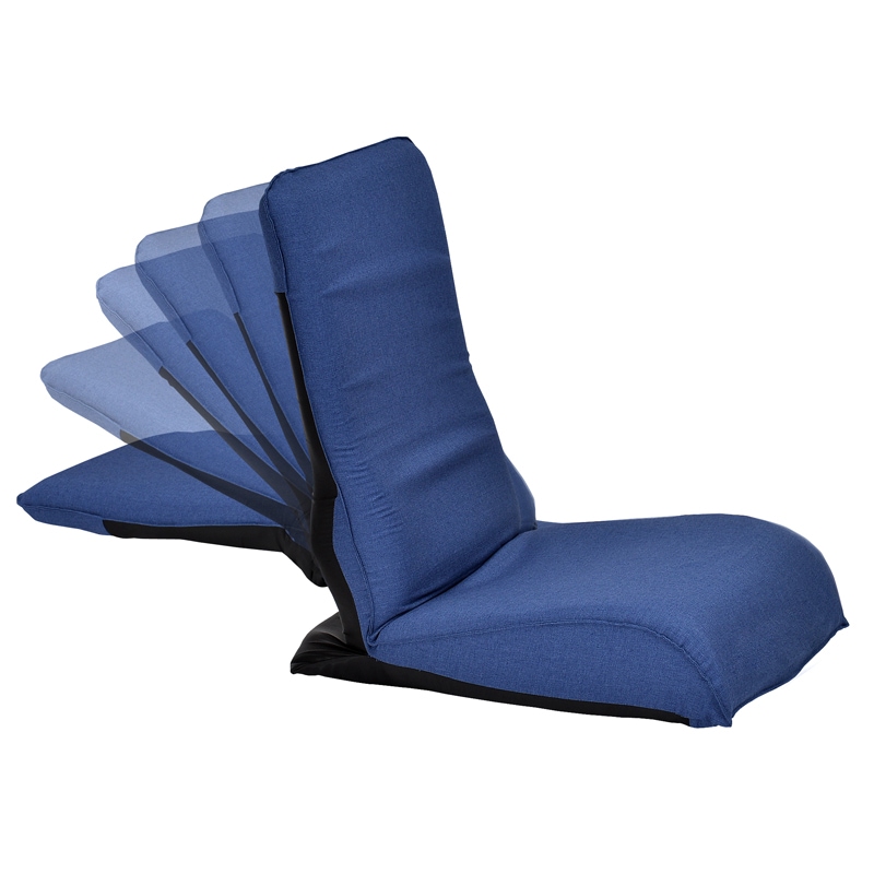 【グロウ】 座椅子 フロアチェア リクライニング座椅子 撥水 日本製