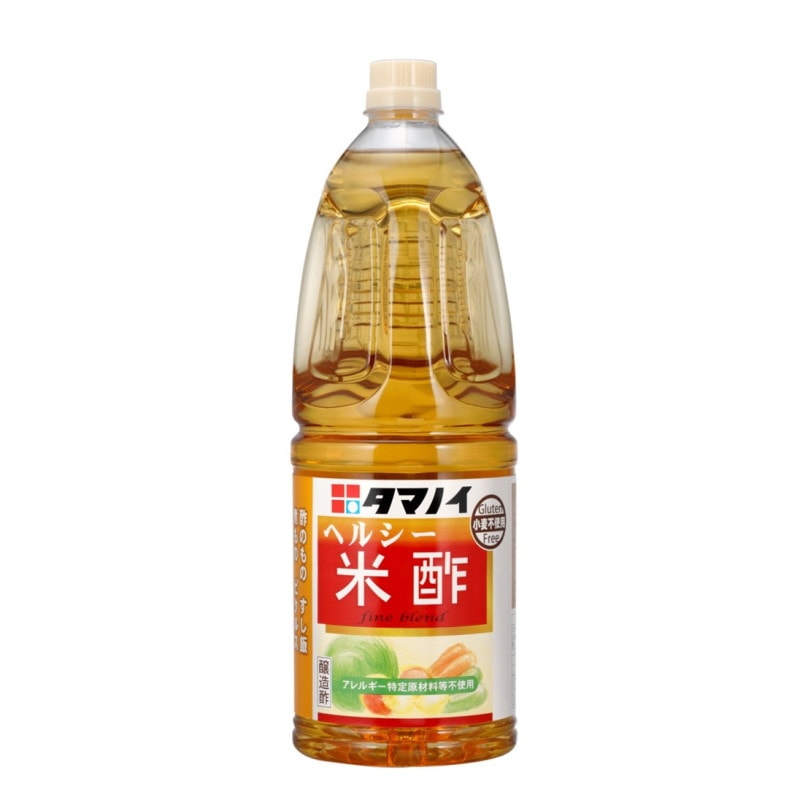 ヘルシー米酢　1.8L PET×6本