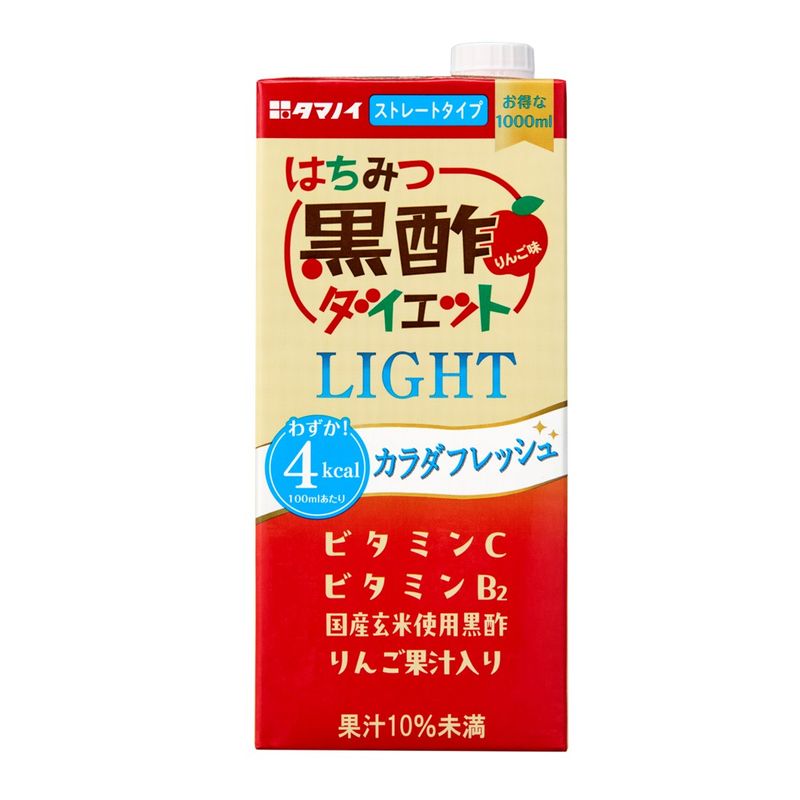 はちみつ黒酢ダイエット LIGHT 1L×6本