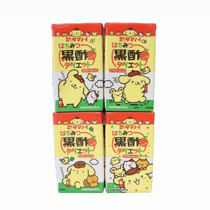 【数量限定】はちみつ黒酢ダイエット×ポムポムプリン限定パッケージ
