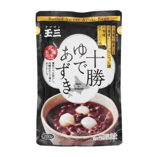 玉三 十勝ゆであずき200g