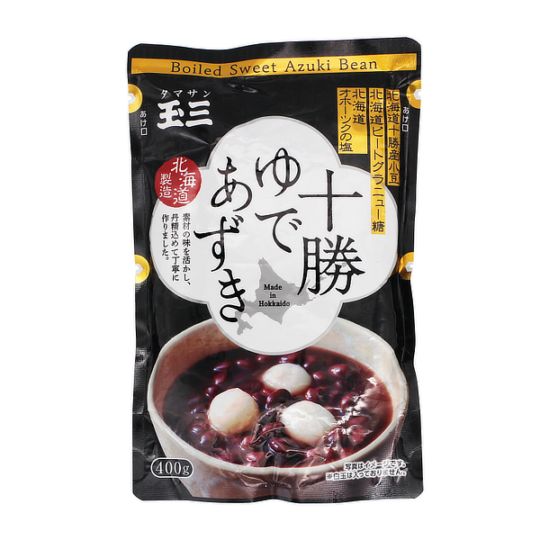 玉三 十勝ゆであずき400g