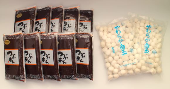 白玉模擬店セット(つぶあん)【約50人分】