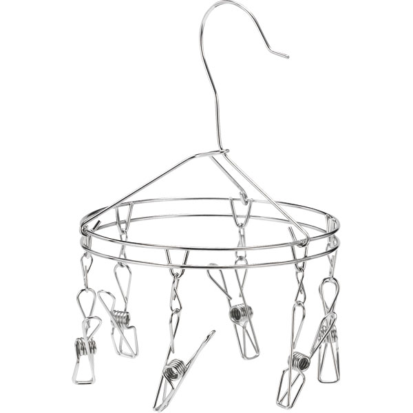 大木製作所/Ohki プチハンガー（ピンチ6ヶ）00386-9 オールステンレス