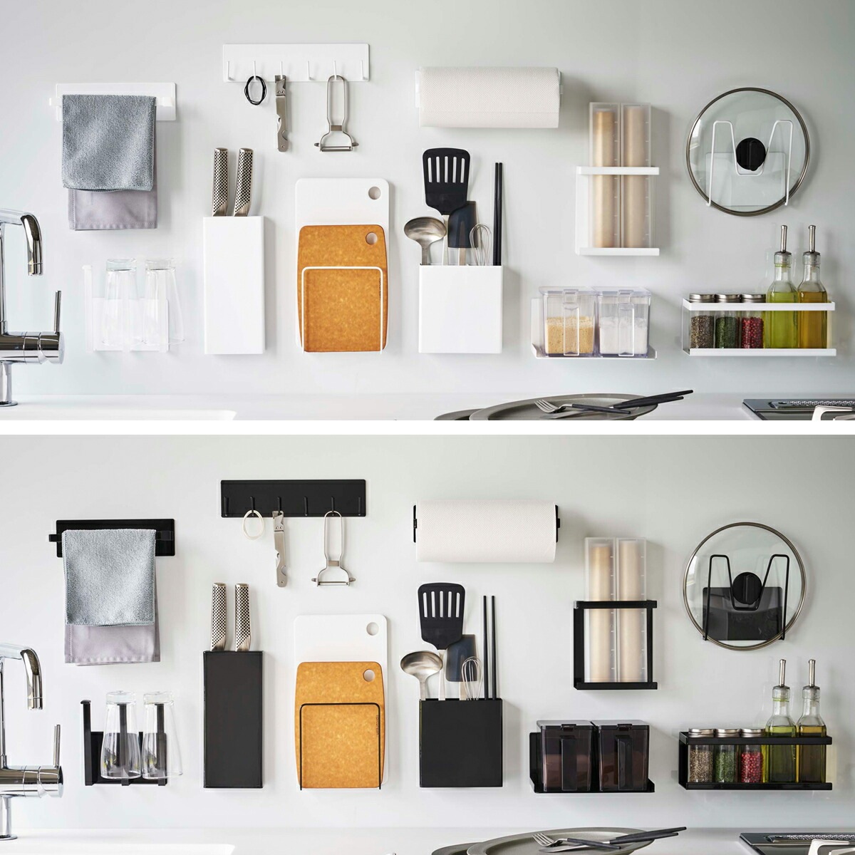 ����¶�(yamazaki)tower�ڥޥ��ͥå������������ ����� ������� ����Ω�� ����������� ���å����Ǽ �ۥ磻�� �֥�å� YAMAZAKI ������꡼�� 5148 5149 