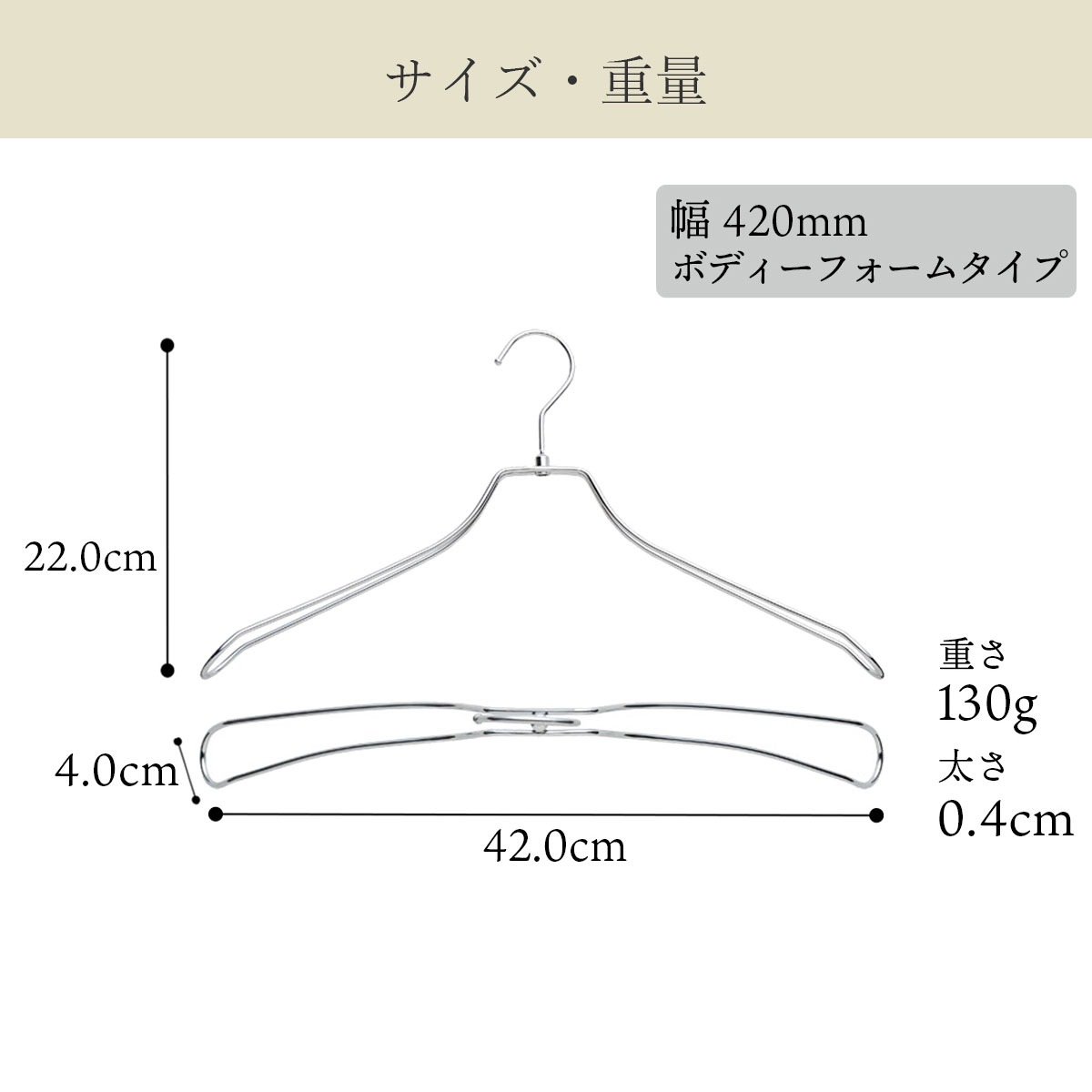 ��������ϥ󥬡� �����ƥ��� ���֥�磻�䡼�ϥ󥬡� �ܥǥ��ե����ॿ���� ��󥺥����� 42cm W420 10���� 50����