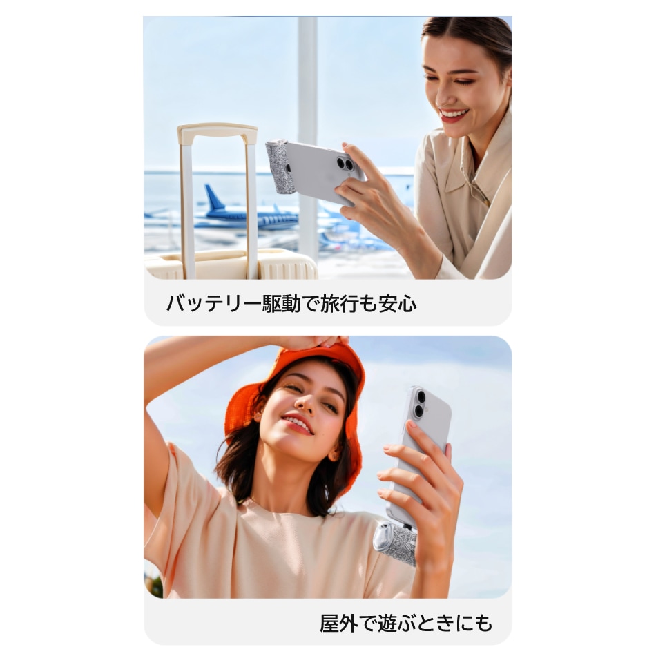 モバイルバッテリー iWALK 軽量 小型 ビジュー  かわいい ワイヤレス 充電 急速  イヤホン type-c 大容量 アンドロイド iPhone16 Pro Max  iPhone15 Pro Max15  5000mAh